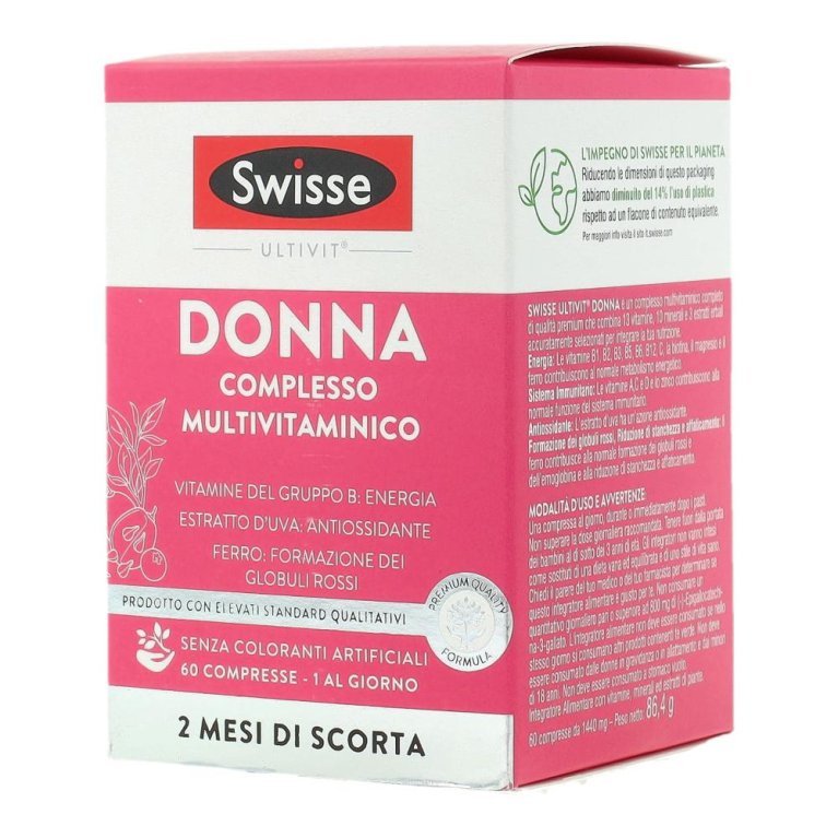 SWISSE MULTIVIT DONNA 60CPS SWISSE MULTIVIT DONNA 60CPS