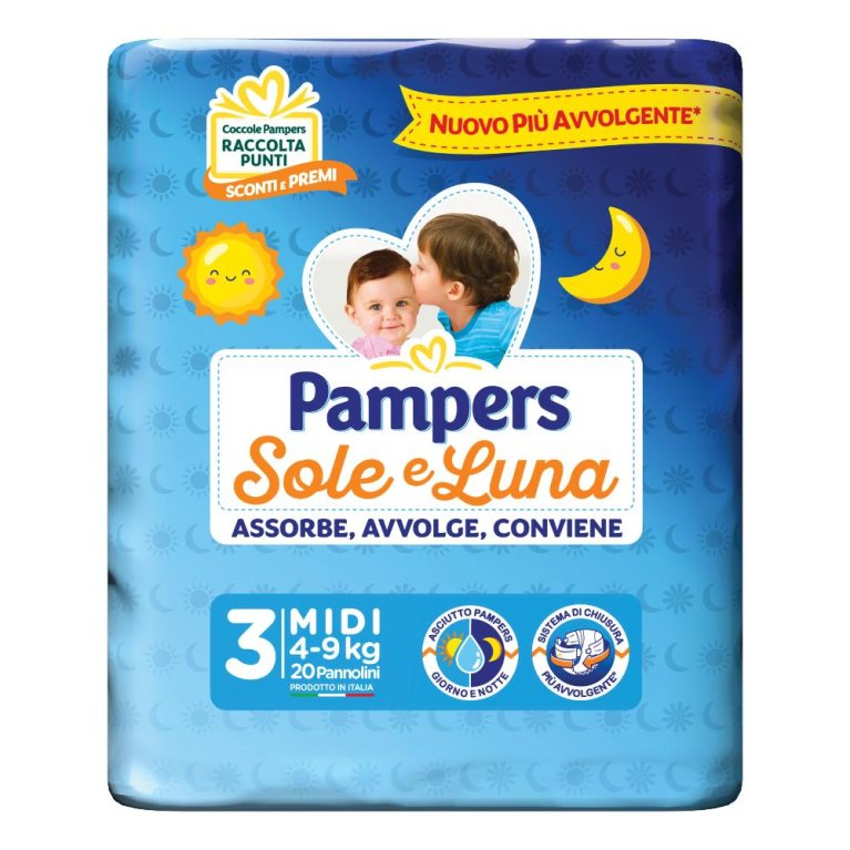 PAMPERS SL MIDI 20PZ PAMPERS SL MIDI 20PZ