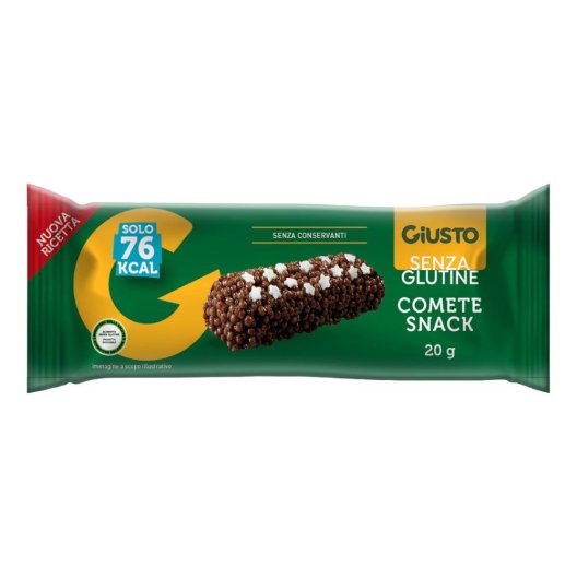 GIUSTO S/G COMETE SNACK 120G