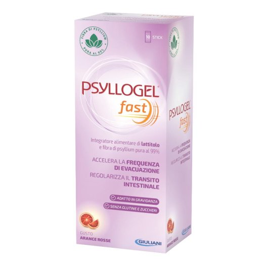 Psyllogel Fast - 10 Stick Arance Rosse