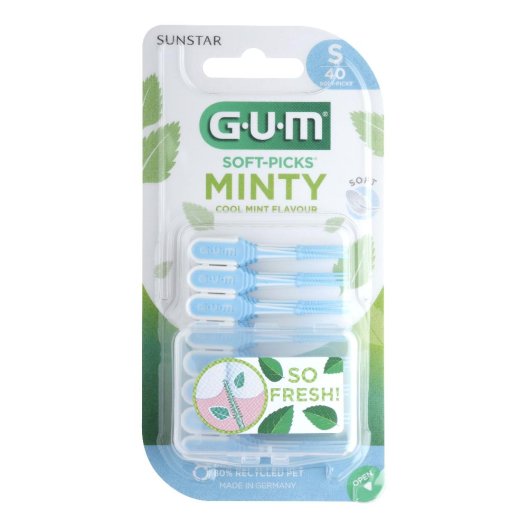 GUM SOFT PICK MINT S SCOV 40PZ
