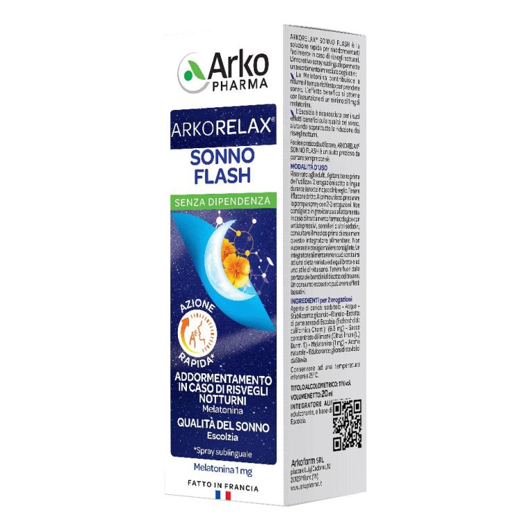 ARKORELAX FLASH SONNO SPRAY ARKORELAX FLASH SONNO SPRAY