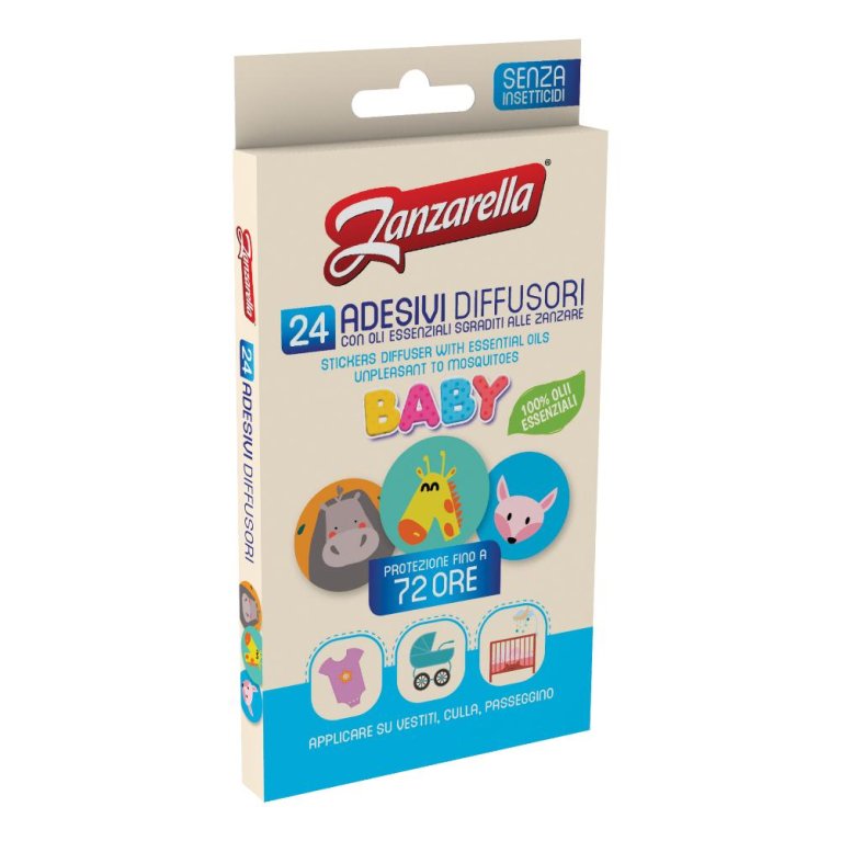ZANZARELLA STICKER BABY 24PZ ZANZARELLA STICKER BABY 24PZ