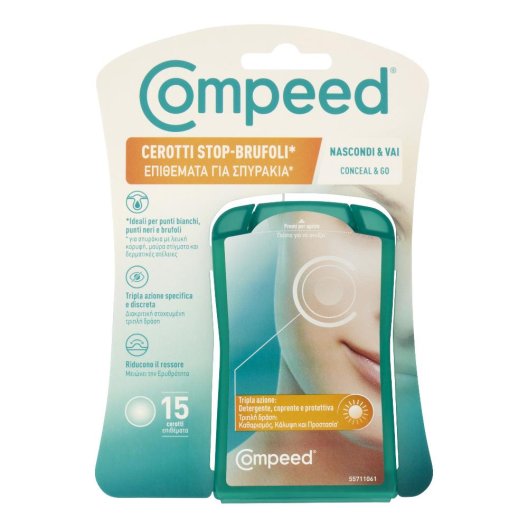 COMPEED CER STOP BRUFOLI 15PZ COMPEED CER STOP BRUFOLI 15PZ