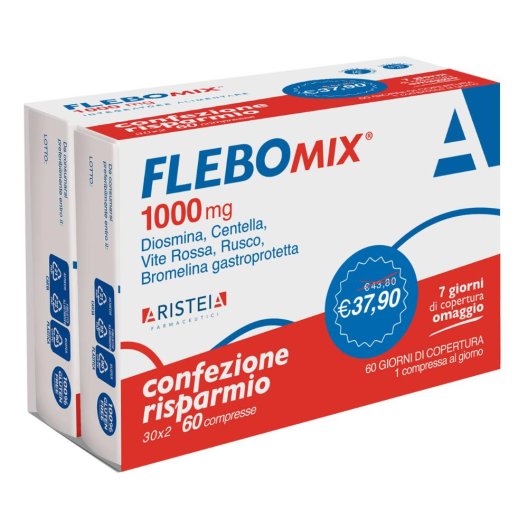 FLEBOMIX 1000MG BI-PACK 60CPR