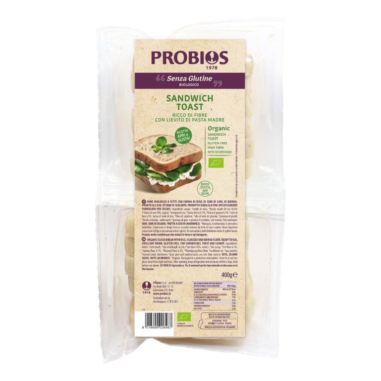 PROBIOS PANE SANDWICH TOAST
