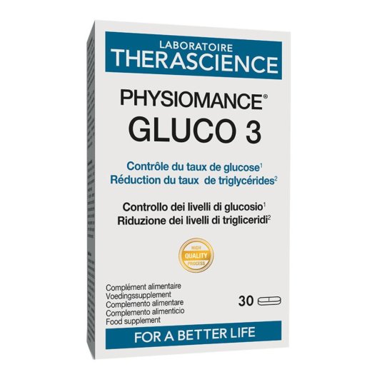 PHYSIOMANCE GLUCO 3 30CPR PHYSIOMANCE GLUCO 3 30CPR