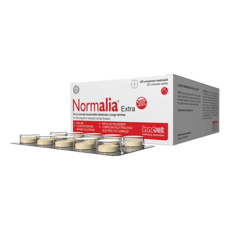 Normalia extra - 200 compresse - per la normale funzionalità intestinale del cane Normalia extra - 200 compresse - per la normale funzionalità intestinale del cane