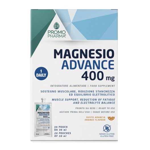 MAGNESIO ADVANCE 400 20POUCH