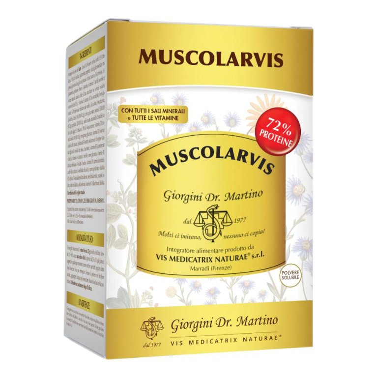 MUSCOLARVIS POLVERE 500G