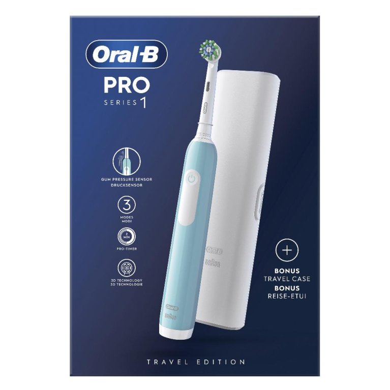ORALB PRO 1 BLU SPAZZ ELETT+TC ORALB PRO 1 BLU SPAZZ ELETT+TC