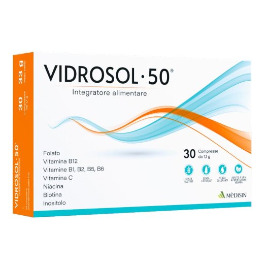 VIDROSOL 50 30CPR VIDROSOL 50 30CPR