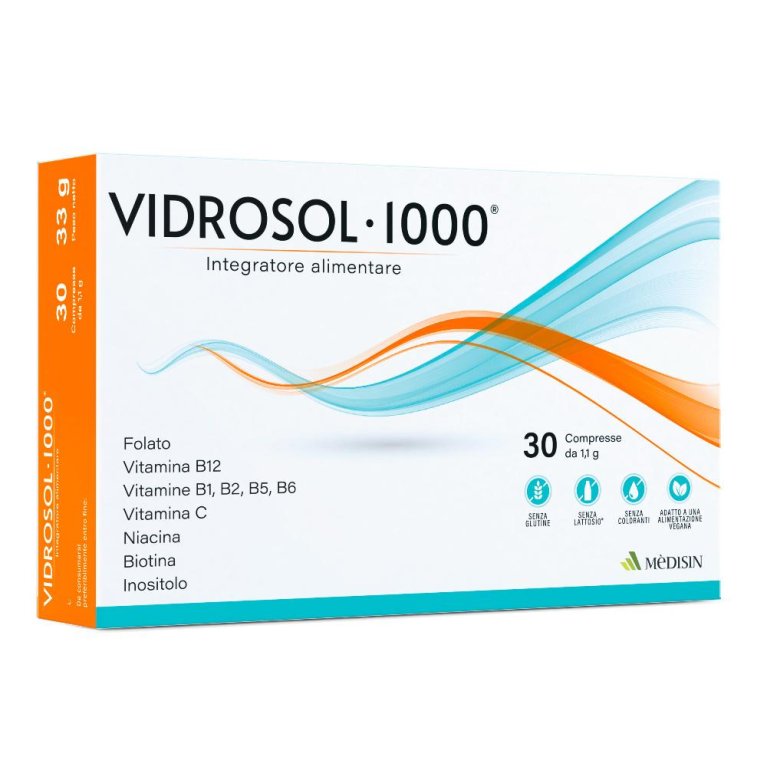 VIDROSOL 1000 30CPR VIDROSOL 1000 30CPR