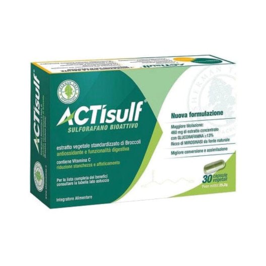 ACTISULF SULFORAFANO 30CPS VEG ACTISULF SULFORAFANO 30CPS VEG