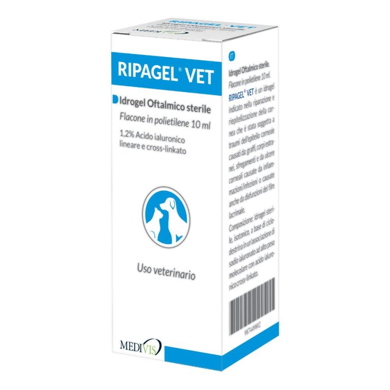 Ripagel Vet gocce oculari per cani e gatti - 10 ml