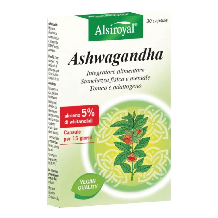 ASHWAGANDA STRESS 30CPS ASHWAGANDA STRESS 30CPS