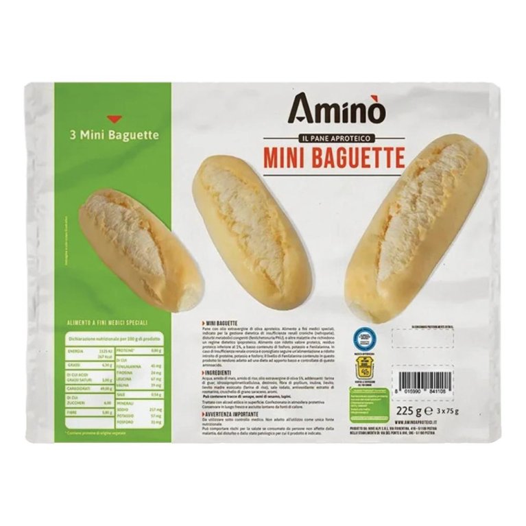 AMINO MINI BAGUETTE 3PZ AMINO MINI BAGUETTE 3PZ