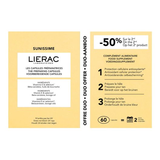SUNISSIME CAPSULE PREPA DUO