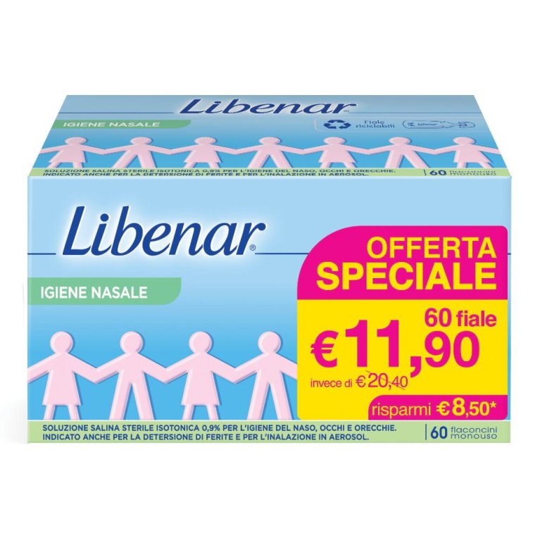 LIBENAR 60F ISOTONICHE 5ML LIBENAR 60F ISOTONICHE 5ML