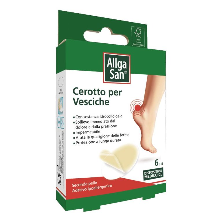 ALLGASAN CEROTTO VESCICHE 6PZ ALLGASAN CEROTTO VESCICHE 6PZ