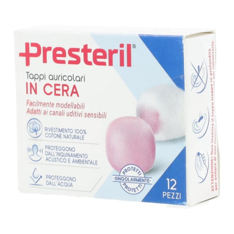 PRESTERIL TAPPI AURIC CERA 12P PRESTERIL TAPPI AURIC CERA 12P