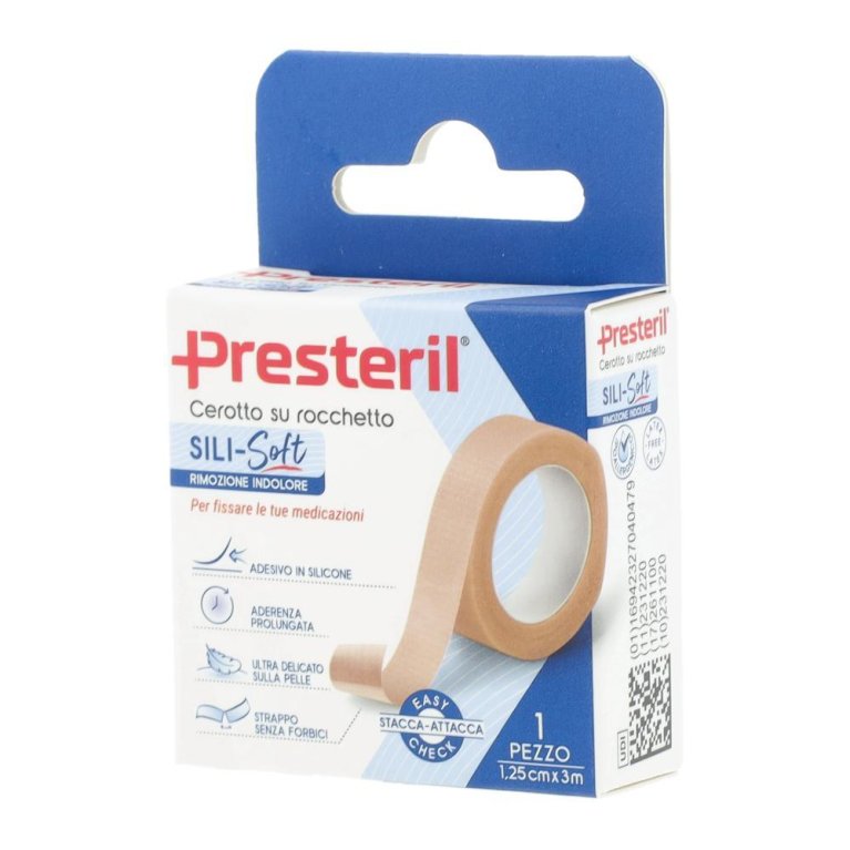 PRESTERIL SILISOFT SKIN 1,25X3