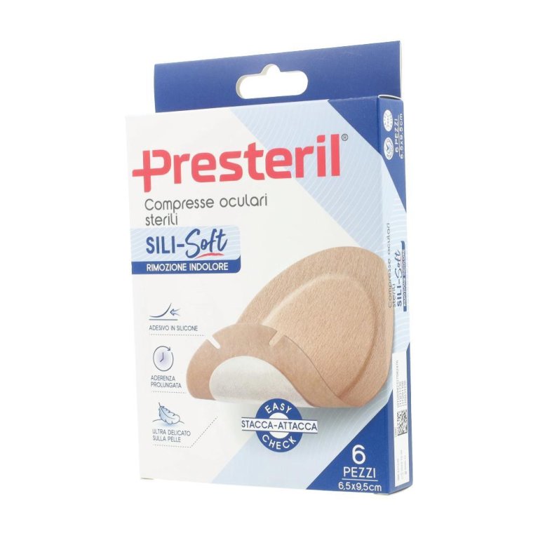 PRESTERIL CPR OCUL SILISOFT 6P