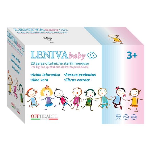 LENIVA BABY GARZE OFTAL 28PZ LENIVA BABY GARZE OFTAL 28PZ