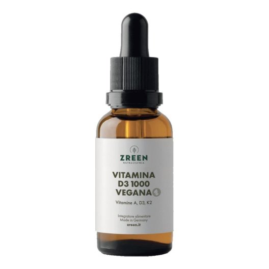 ZREEN VITAMINA D3 1000 VEGANA