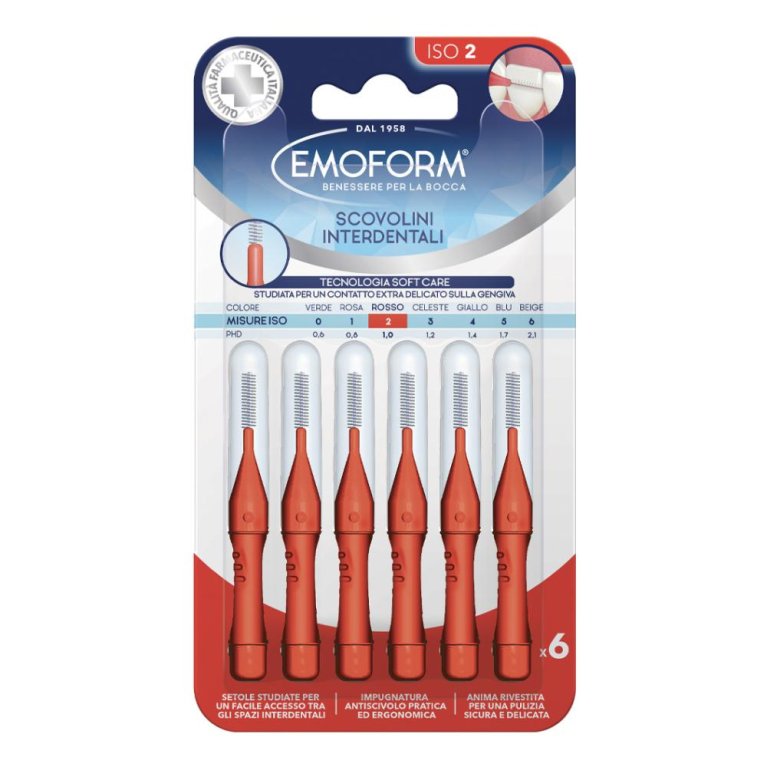 EMOFORM SCOVOLINO ISO 2 ROSSO EMOFORM SCOVOLINO ISO 2 ROSSO