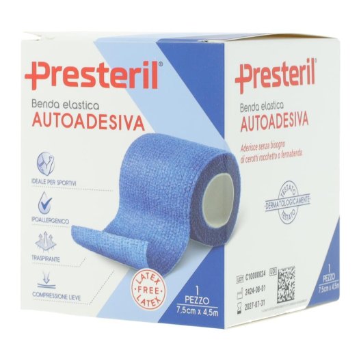 PRESTERIL BENDA EL 7,5X450 BLU