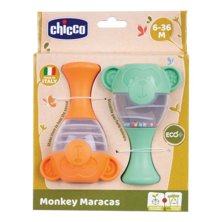 CH GIOCO ECO + MARACAS SCIMMIE
