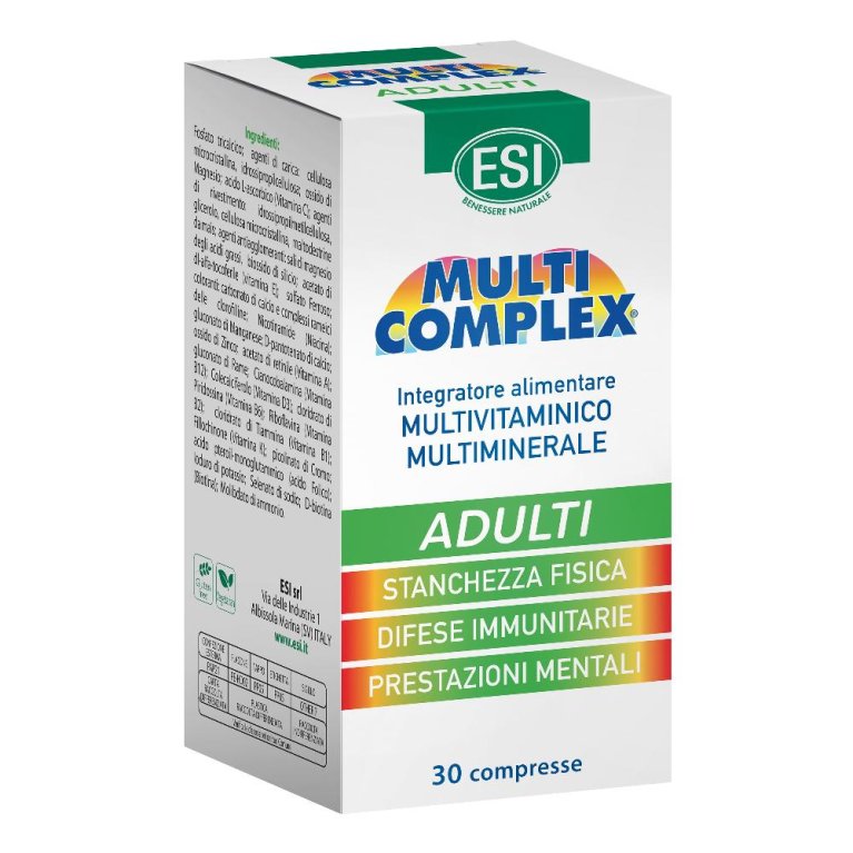 ESI MULTICOMPLEX ADULTI 30CPR ESI MULTICOMPLEX ADULTI 30CPR