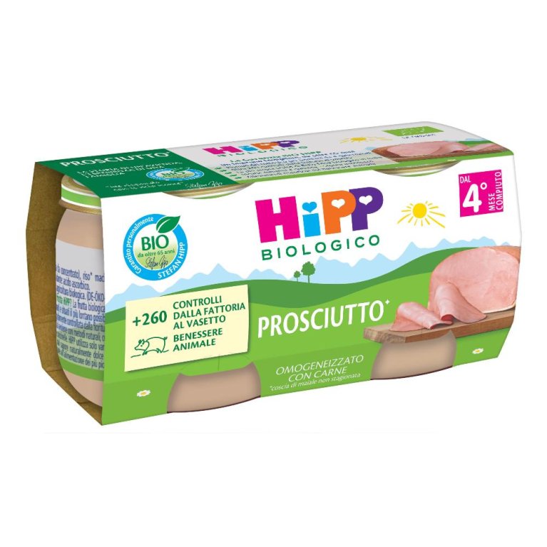HIPP BIO OMOG PROSCIUTTO 2X80G HIPP BIO OMOG PROSCIUTTO 2X80G