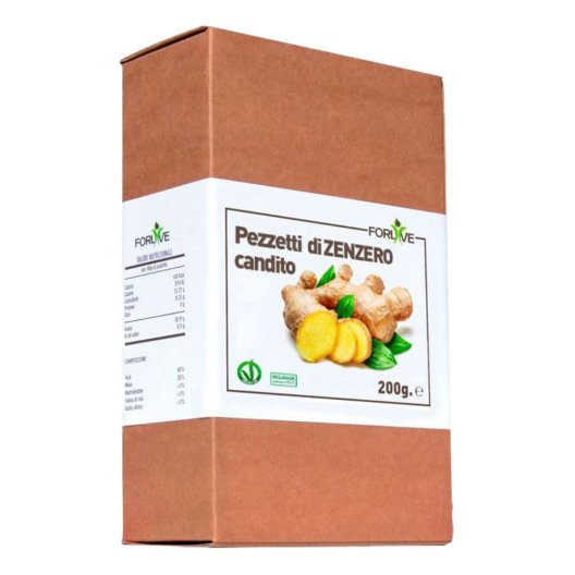 ZENZERO IN PEZZI CANDITO 200G