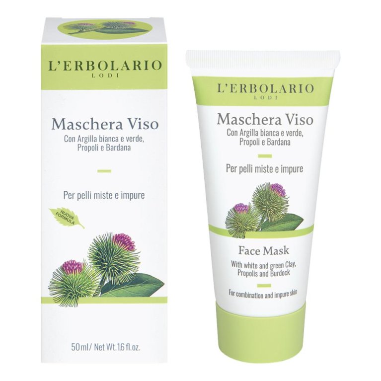 MASCHERA VISO ARGIL/PROP/BARD