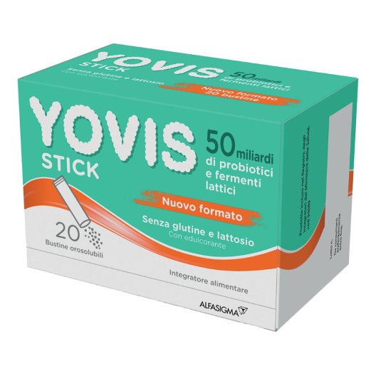 Yovis Stick - 20 stick orosolubili
