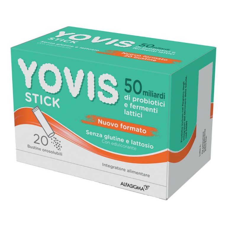 Yovis Stick - 20 stick orosolubili