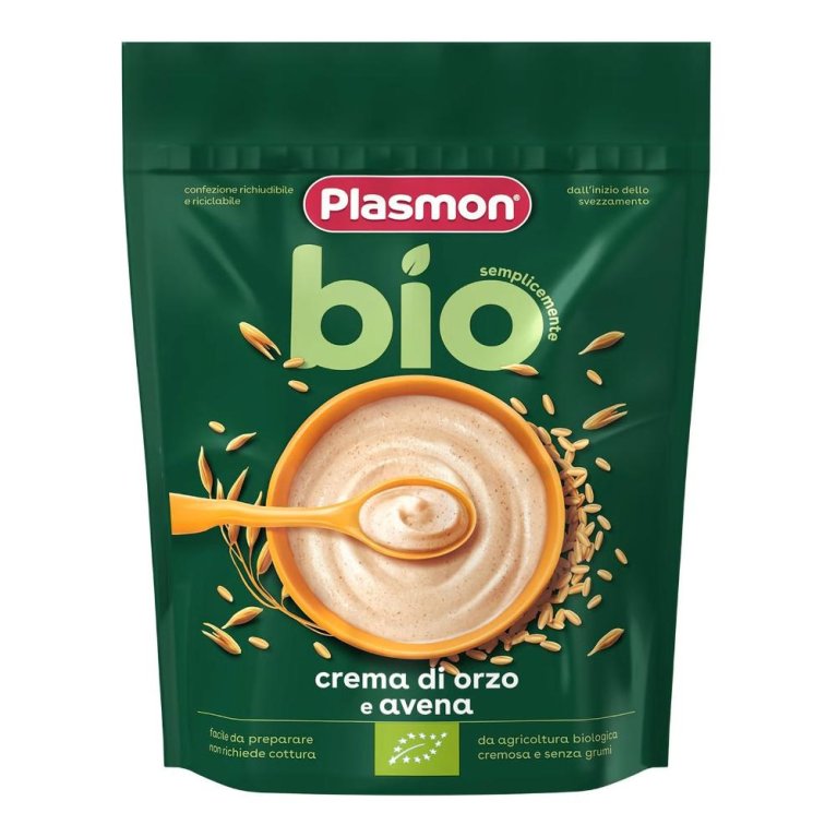 PLASMON CEREALI BIO AVENA/ORZO PLASMON CEREALI BIO AVENA/ORZO