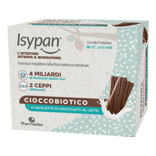 ISYPAN CIOCCOBIOTICO LATTE 8PZ ISYPAN CIOCCOBIOTICO LATTE 8PZ