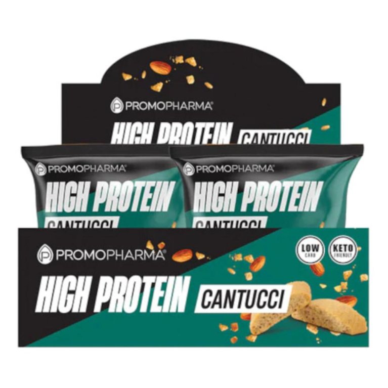 HIGH PROTEIN CANTUCCI BOX 10PZ