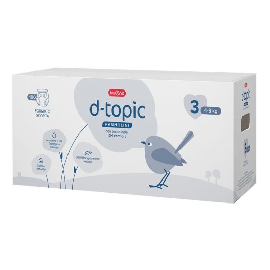 DTOPIC PANNOLINI 3 100PZ DTOPIC PANNOLINI 3 100PZ