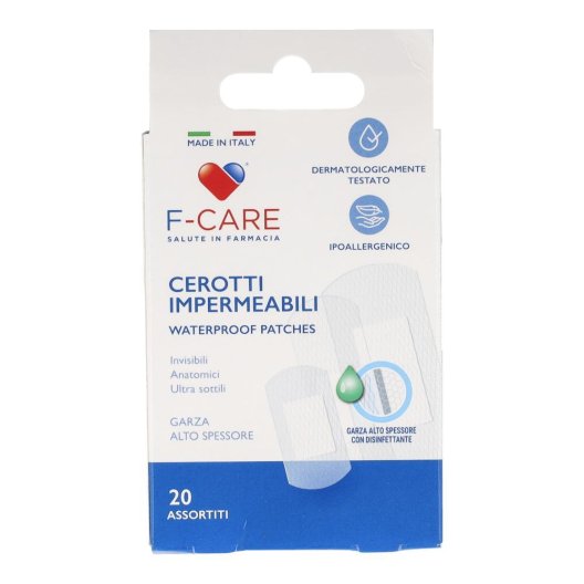 F CARE CEROTTI ACQUA ASSORT20P