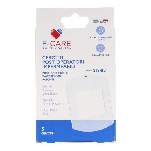 F CARE CEROTTI ACQUA 7,5X10 5P