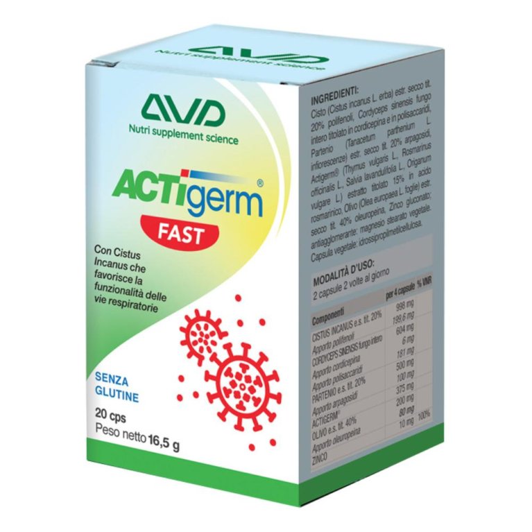 ACTIGERM FAST 20CPS ACTIGERM FAST 20CPS
