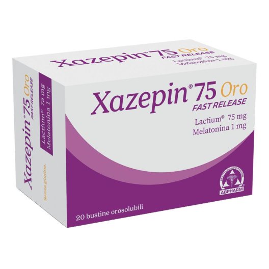 XAZEPIN 75 ORO FAST REL 20BUST