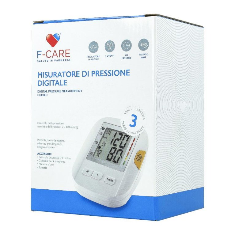 F CARE MISURATORE PRESS DIGIT F CARE MISURATORE PRESS DIGIT