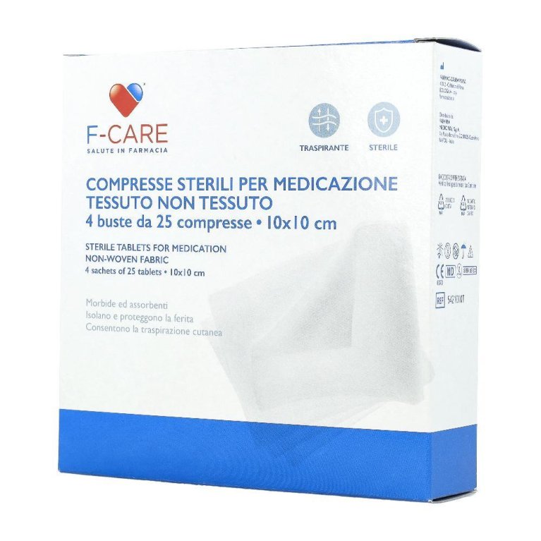 GARZA F CARE TNT 10X10CM 100PZ