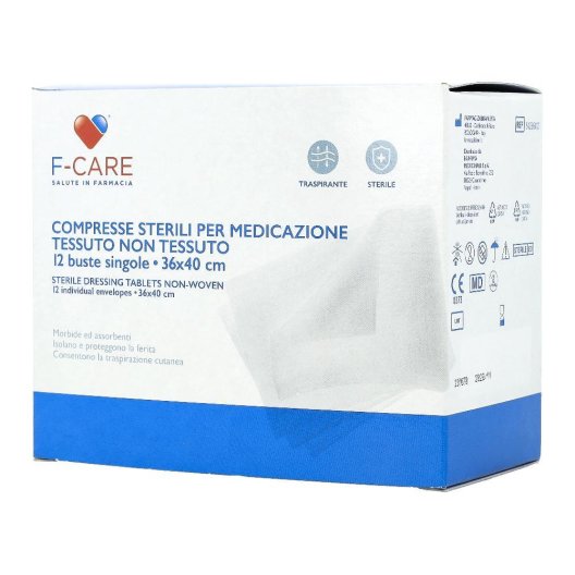 GARZA F CARE TNT 36X40CM 12PZ