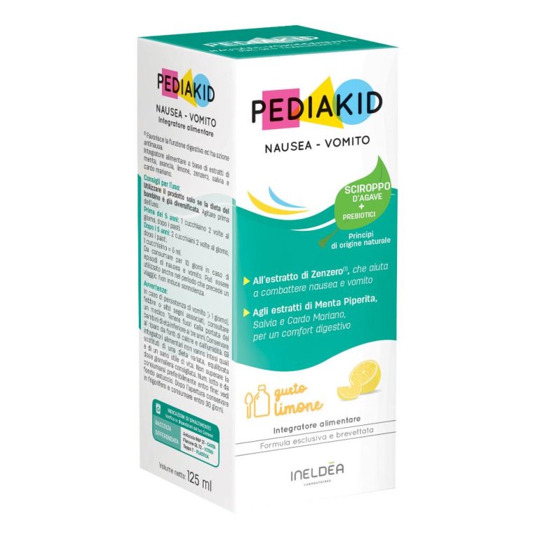 PEDIAKID NAUSEA VOMITO 125ML